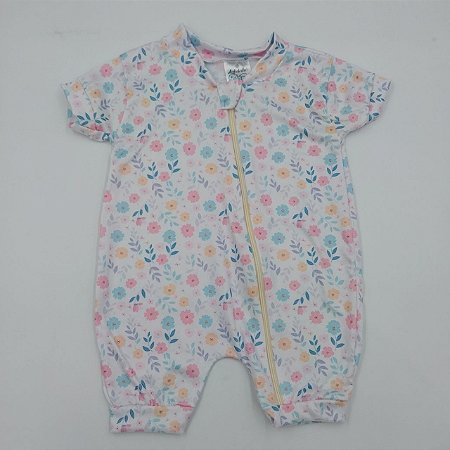 macacão curto bebê