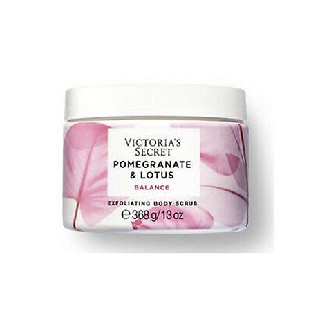 CREME HIDRATANTE VICTORIA'S SECRET POMEGRANATE & LOTUS ESFOLIANTE BODY SCRUB 368 GRAMAS