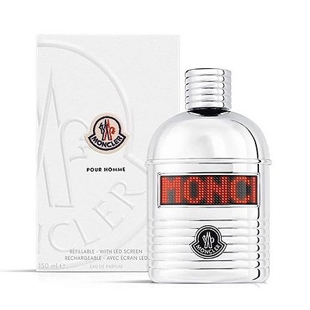 PERFUME MONCLER POUR HOMME LED MASCULINO EAU DE PARFUM RECARREGÁVEL