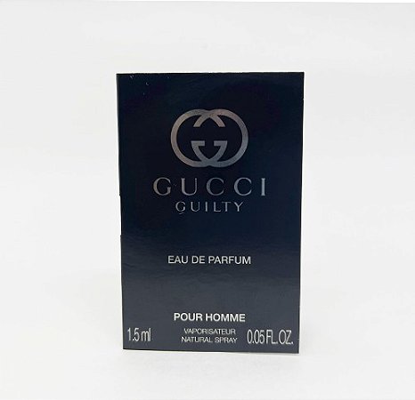 AMOSTRA GUCCI GUILTY POUR HOMME EDP MASCULINO 1,5 ML