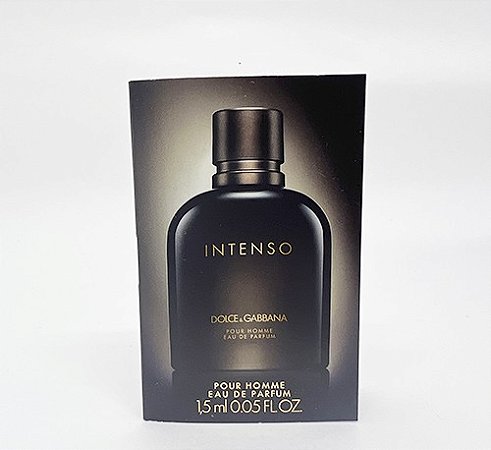 AMOSTRA DOLCE & GABBANA INTENSO EDP MASCULINO 1,5 ML