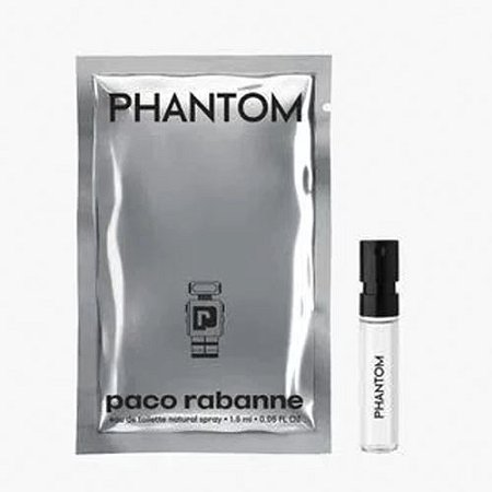 AMOSTRA RABANNE PHANTOM EDT MASCULINO 1,2 ML