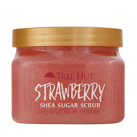 ESFOLIANTE SHEA SUGAR SCRUB TREE HUT STRAWBERRY 510 GRAMAS