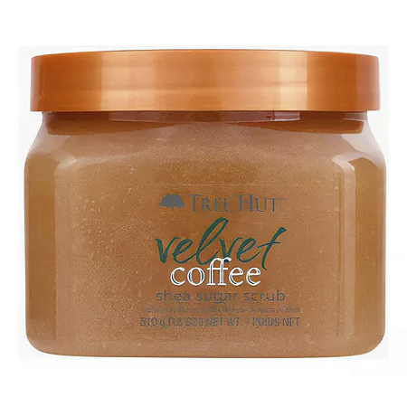 ESFOLIANTE SHEA SUGAR SCRUB TREE HUT VELVET COFFEE 510 GRAMAS