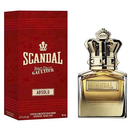 PERFUME JEAN PAUL GAULTIER SCANDAL POUR HOMME ABSOLU PARFUM CONCENTRÉ MASCULINO