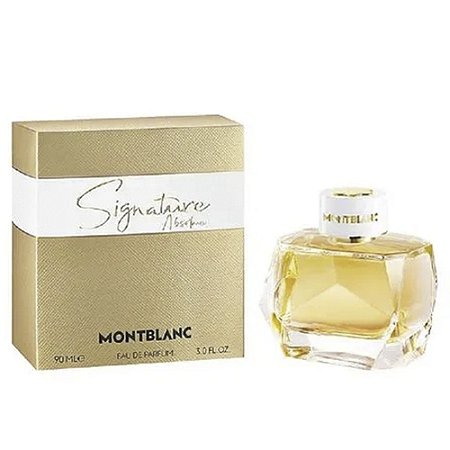 PERFUME MONTBLANC SIGNATURE ABSOLUE FOR WOMAN EDP FEMININO