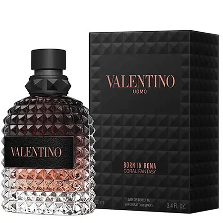 PERFUME VALENTINO BORN IN ROMA UOMO CORAL FANTASY MASCULINO EAU DE TOILETTE