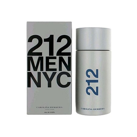 PERFUME CAROLINA HERRERA 212 MEN NYC MASCULINO EAU DE TOILETTE