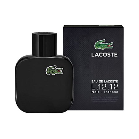 PERFUME EAU DE LACOSTE L.12.12 NOIR MASCULINO EAU DE TOILETTE