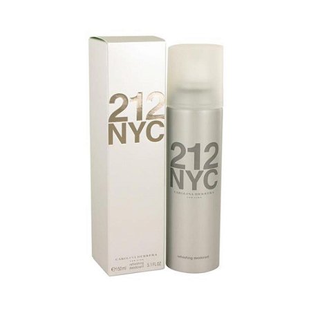 DESODORANTE SPRAY CAROLINA HERRERA DEO COLÔNIA 212 NYC FEMININO 150 ML