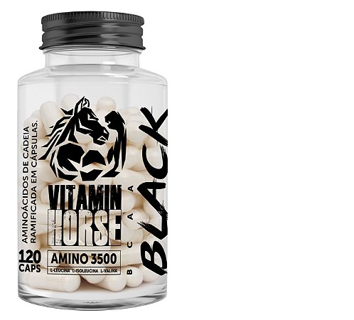 BCAA AMINO 3500 120 CAPSULAS - VITAMIN HORSE