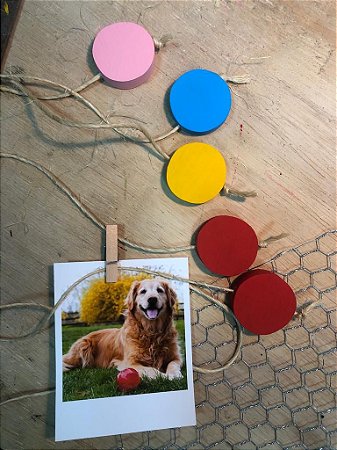 Varal de Fotos Círculo