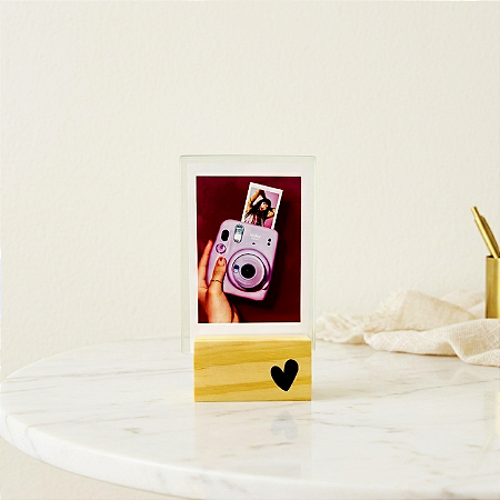 Porta Retrato 5,5x7,5 Compatível para fotos Mini Instax