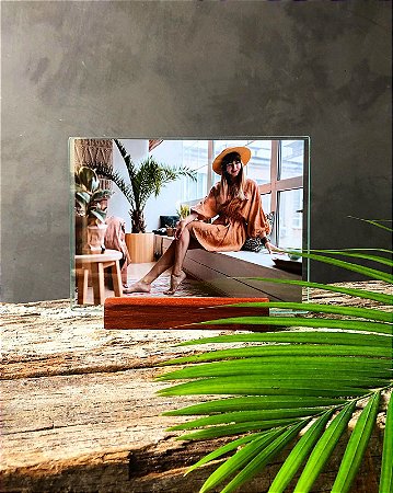 Porta Retrato 13x18 Madeira do Brasil