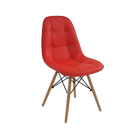 Cadeira Eames Botonê Vermelha