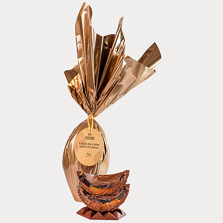 Ovo Trufado Doce de Leite com Ameixa