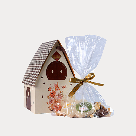 Casa com Biscoito de Chocolate (200g)