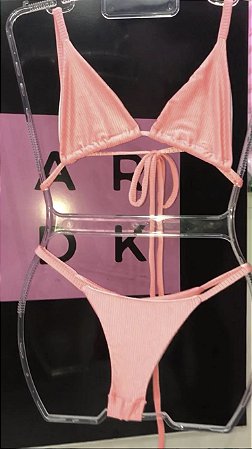 1 biquiní tally salmão