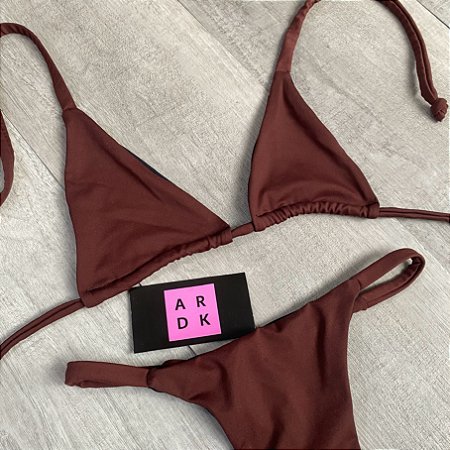 1 biquiní tally chocolate