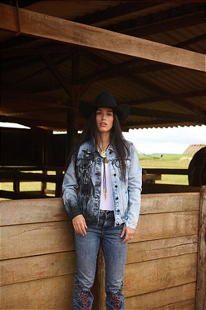JAQUETA STORN PERKS (MULHER NO CAVALO )