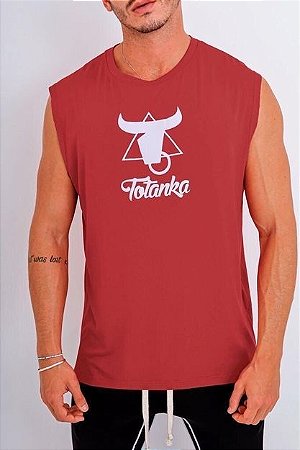 REGATA MACHÃO VERMELHO
