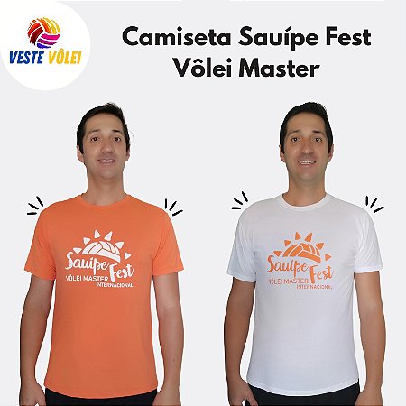 Camiseta Masculina Sauípe Fest Vôlei Master