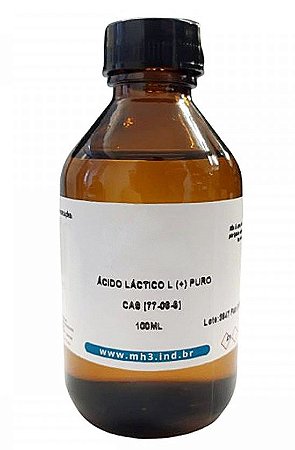 Ácido lactico (lático) puro - 100ml