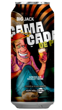Cerveja Big Jack Camaçada de Pau American Barleywine 473ml