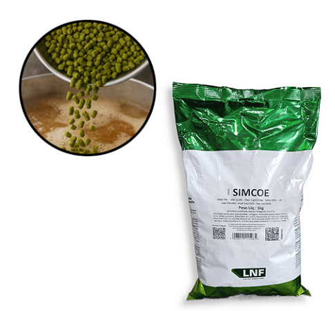 Lúpulo em Pellet T90 Simcoe - 1kg