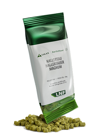 Lúpulo em Pellet T90 Hallertau Hallertauer Magnum - 1kg