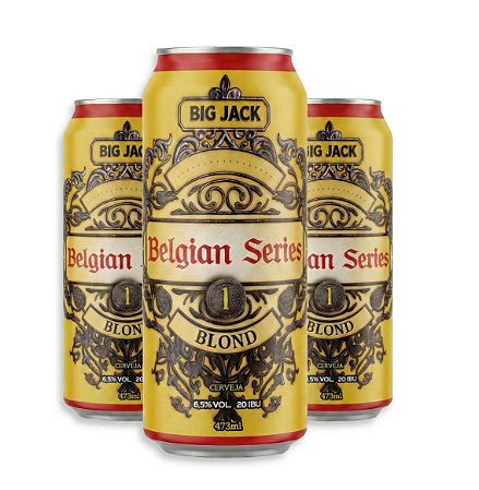 Kit 3 Cerveja Big Jack Blond Ale 473ml