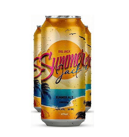 Kit 3 Cerveja Big Jack Summer Jack Summer Ale 473ml