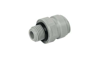 Conexão rápida rosca macho 3/8" BSP x tubo 5/16"