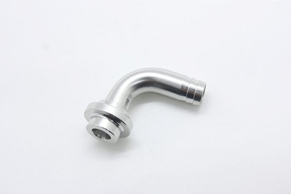 Espigão Curvo HBS Inox para torneira de chope