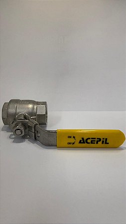 Válvula de inox 304 3/4"