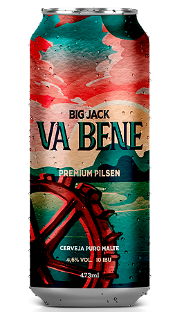 Cerveja Big Jack Va Bene Premium Pilsen 473ml