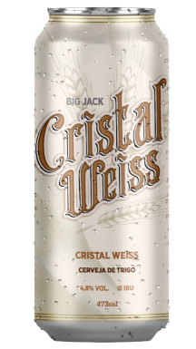Cerveja Big Jack Cristal Weiss 473 ml
