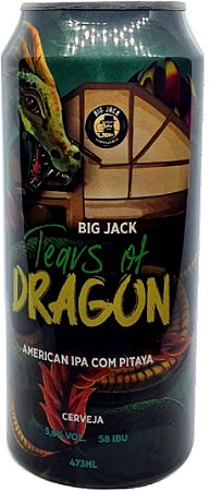 Cerveja Big Jack Ipa com Pitaya Tears of Dragon 473ml