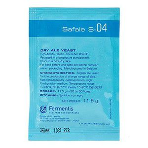 Fermento Fermentis SafAle™ S-04 11,5g