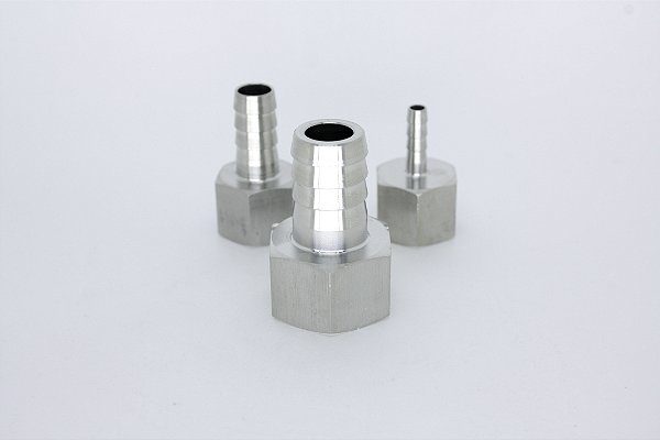 Espigão 1/2" x 1/2" fêmea NPT inox