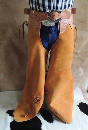 CALÇA DE MONTARIA EM COURO PARA SERVIÇO UNISSEX RN