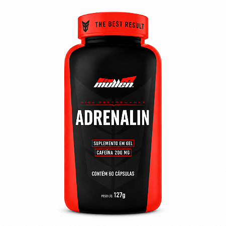 Adrenalin Cafeina em Capsula 200mg New Millen