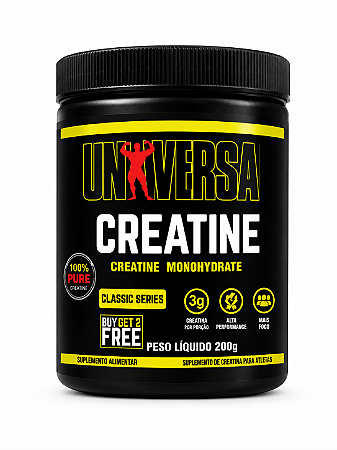 Creatina Monohidratada Universal 200g