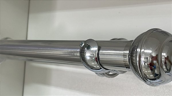 KIT SMC 3,00 C/ JUNCAO ALUMINIO CROMADO SCAFIR