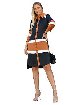 Chemise Bicolor Ane