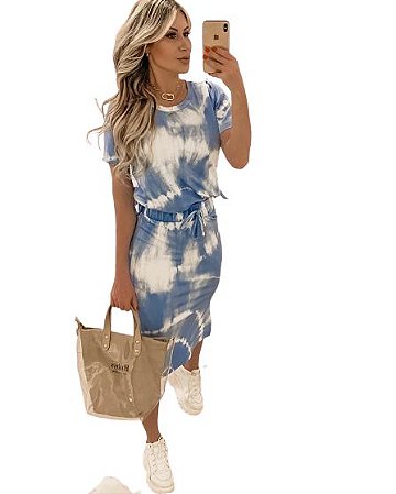 Conjunto Midi Tie Dye