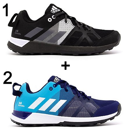 tênis adidas kanadia azul