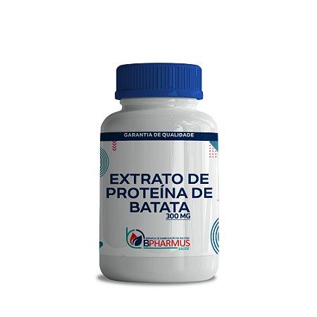 Extrato de Proteína de Batata 300mg (60 cápsulas)