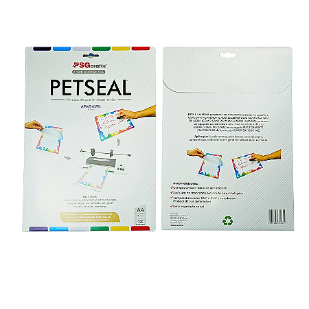 Petseal Brilho Apagável A4 80mic (10 pçs)