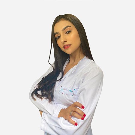 Jaleco Feminino Manga Longa Det Odonto Dente